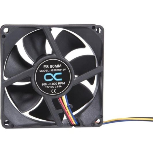 Refrigeration Air Alphacool 8 cm 800-6000 RPM 50 dB Noir