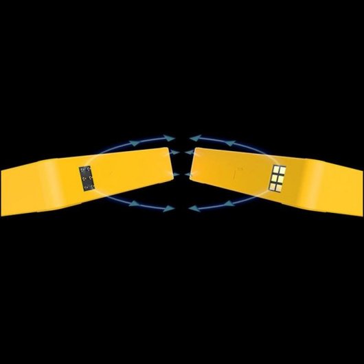 Raffreddamento Aria Thermaltake 140 mm CT140 EX ARGB Sync LED RGB Giallo