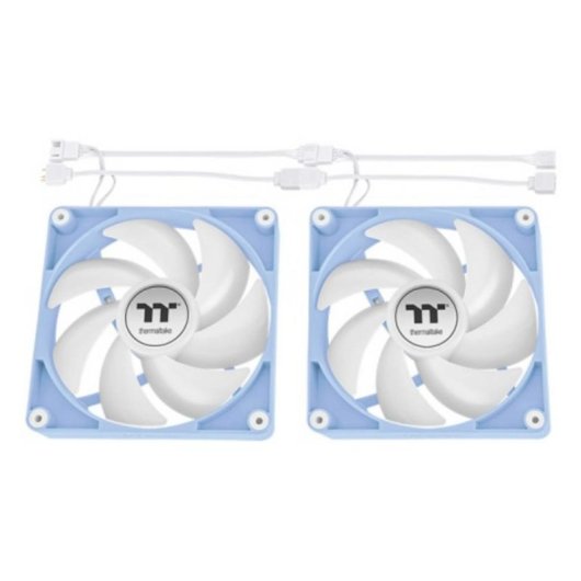 Refrigeración aire Thermaltake 140 mm CL-F203-PL14BU-A RGB direccionable doble ventilador