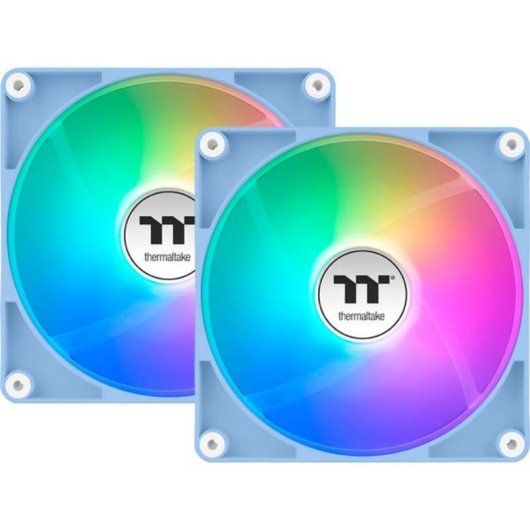 Refrigeración aire Thermaltake 140 mm CL-F203-PL14BU-A RGB direccionable doble ventilador