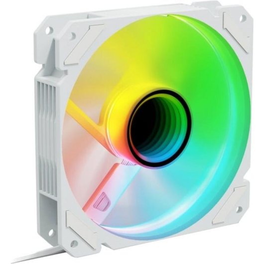 Kühlung Luft Sharkoon 120mm SHARK Mirror PWM RGB REVERSE Weiß