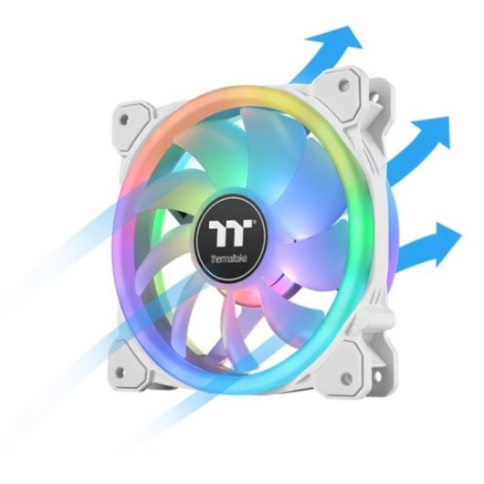 Raffreddamento Aria Thermaltake 140 mm SWAFAN 14 RGB Bianco 3 unità