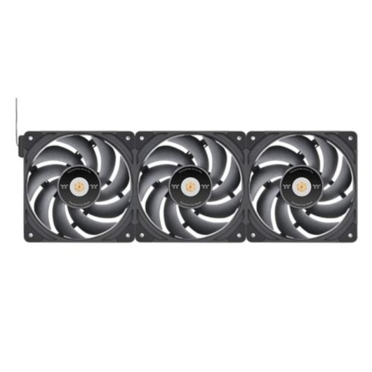 Kühlung Luft Thermaltake 12 cm 500-2000 RPM Hydraulisch Schwarz Pack 3