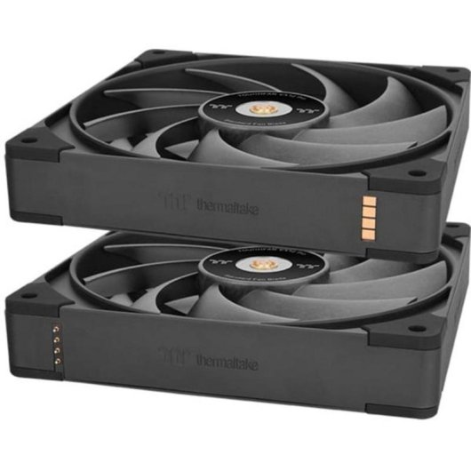 Kühlung Luft Thermaltake 12 cm 500-2000 RPM Hydraulisch Schwarz Pack 3