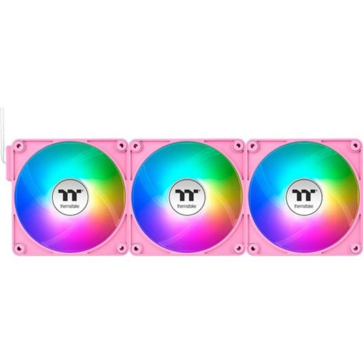 Refrigeração Ar Thermaltake 140mm CT140 EX ARGB Sync PWM Rosa