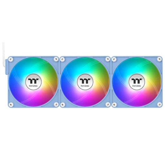 Kühlung Luft Thermaltake 140 mm CL-F199-PL14BU-A RGB LED PWM 3 Stück