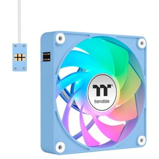 Kühlung Luft Thermaltake 140 mm CL-F199-PL14BU-A RGB LED PWM 3 Stück