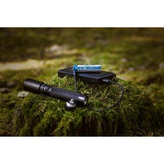 Ansmann Li-Ion Akku 18650 3400 mAh mit USB-Ladebuchse