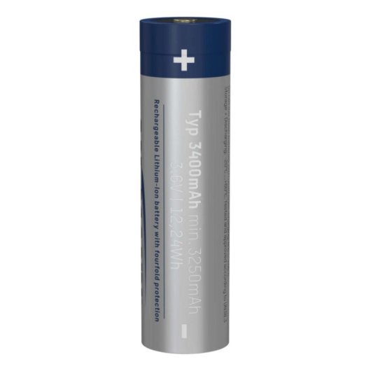 Ansmann Li-Ion Akku 18650 3400 mAh mit USB-Ladebuchse