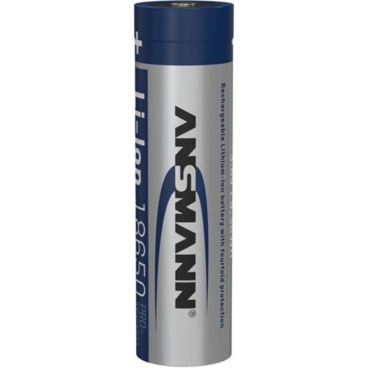 Ansmann Li-Ion Akku 18650 3400 mAh mit USB-Ladebuchse