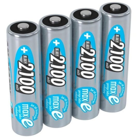Ansmann NiMH Akku AA 1,2V 2100 mAh 4er Pack