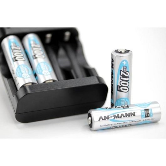 Ansmann NiMH Akku AA 1,2V 2100 mAh 4er Pack