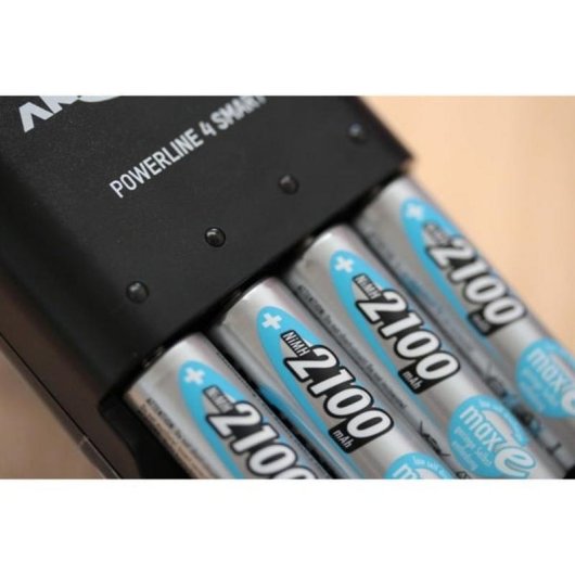 Ansmann NiMH Akku AA 1,2V 2100 mAh 4er Pack