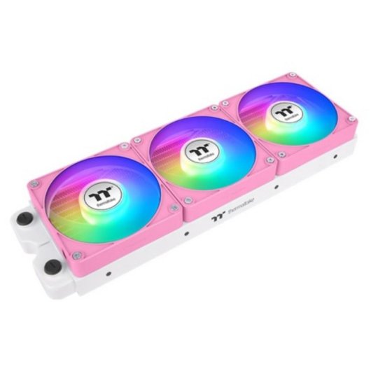 Raffreddamento Aria Thermaltake 3 Ventole 12 cm CT120 EX ARGB Sync Rosa Neon