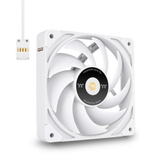 Refrigeração Ar Thermaltake 120 mm TOUGHFAN EX12 Pro Branco 3 Unidades