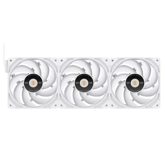 Refrigeração Ar Thermaltake 120 mm TOUGHFAN EX12 Pro Branco 3 Unidades