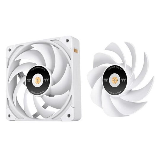 Refrigeração Ar Thermaltake 120 mm TOUGHFAN EX12 Pro Branco 3 Unidades