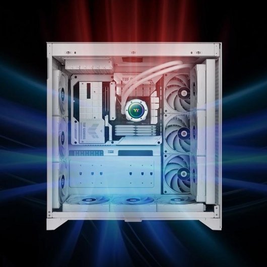 Refrigeração Ar Thermaltake 120 mm TOUGHFAN EX12 Pro Branco 3 Unidades