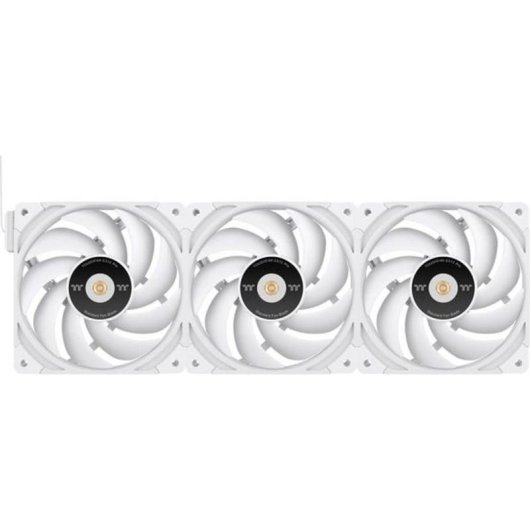 Refrigeração Ar Thermaltake 120 mm TOUGHFAN EX12 Pro Branco 3 Unidades