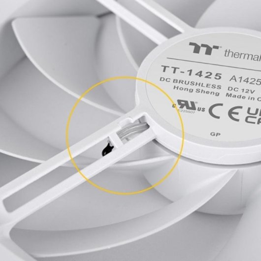 Raffreddamento Aria Thermaltake 140 mm TS140 EX RGB Bianco