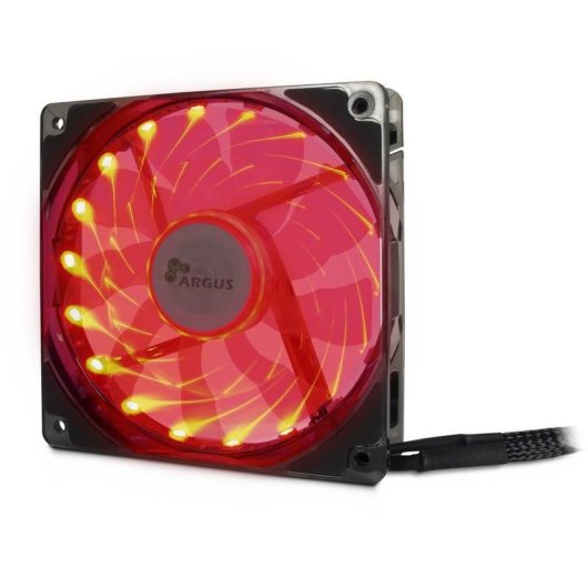 Kühlung Luft Inter-Tech 12 cm Aura RGB PWM 1500 RPM Antivibration