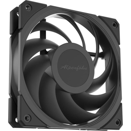 Raffreddamento Aria Alpenföhn JetStream 12 cm 400-1600 RPM Antivibrazione Nero