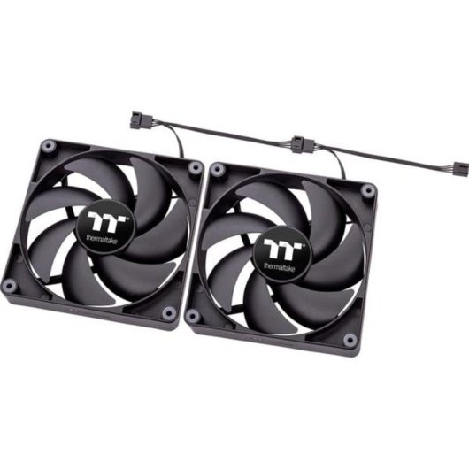 Kühlung Luft Thermaltake 140mm CT140 500-1500 RPM Hydraulisch Schwarz