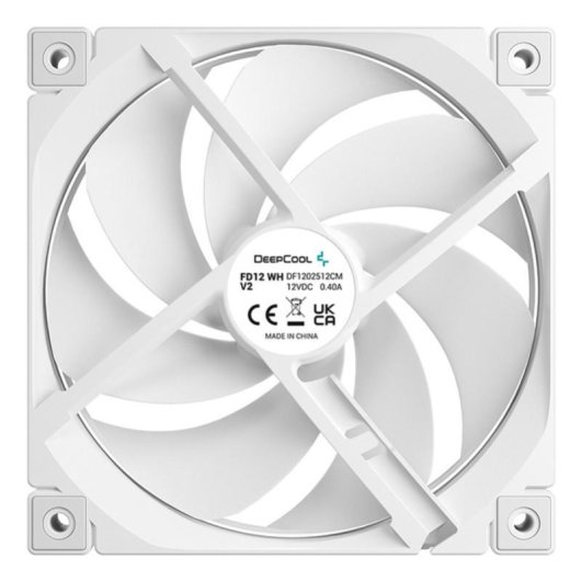 Kühlung Luft DeepCool 12 cm FD12 WH V2 Weiß PWM