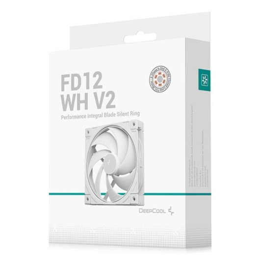 Kühlung Luft DeepCool 12 cm FD12 WH V2 Weiß PWM