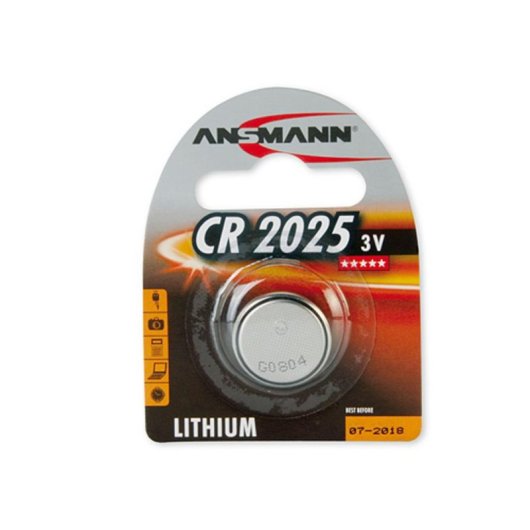 Ansmann CR2025 Knopfzelle 3V Lithium-Ion 1 Stück