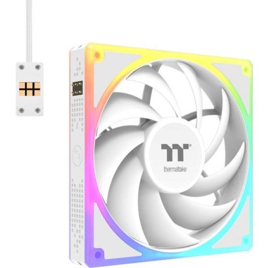 Raffreddamento Aria Thermaltake 140mm TOUGHFAN EX ARGB Sync Bianco 3 pezzi