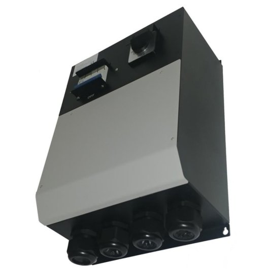 Sai BlueWalker Wandschalter schwarz und grau IP20