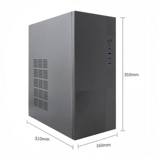 Caja PC CoolBox M440 Micro ATX con Fuente 500W 80+ Bronce