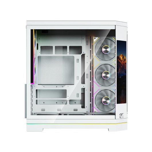 Caixa PC XYZ NEUTRON X PRO Torre Midi Ecrã 9.1" Branco BTF