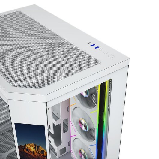 Caixa PC XYZ NEUTRON X PRO Torre Midi Ecrã 9.1" Branco BTF