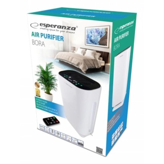 Purificateur d'air Esperanza EHP003 HEPA Ionisateur 190 m³/h
