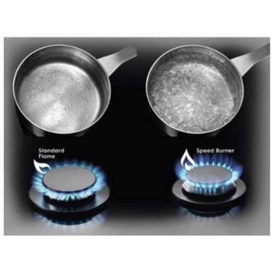 Encimera de gas Electrolux EGS6436WW 4 Quemadores Acero Inoxidable Integrable