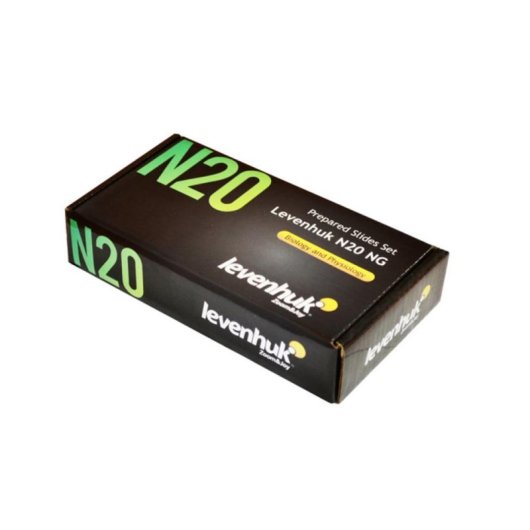 Ensemble de préparations Levenhuk N20 NG 20 échantillons biologiques