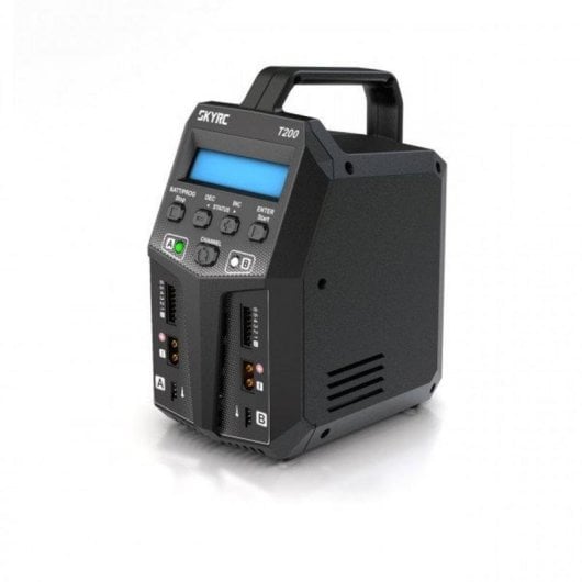 Caricatore doppio canale SkyRC T200 2 x 100W LiPo NiMH LCD