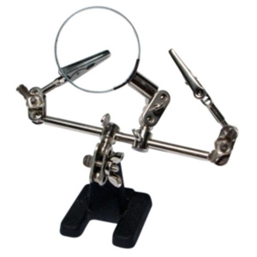 Suporte de soldadura com lupa LogiLink WZ0034 Aço inoxidável