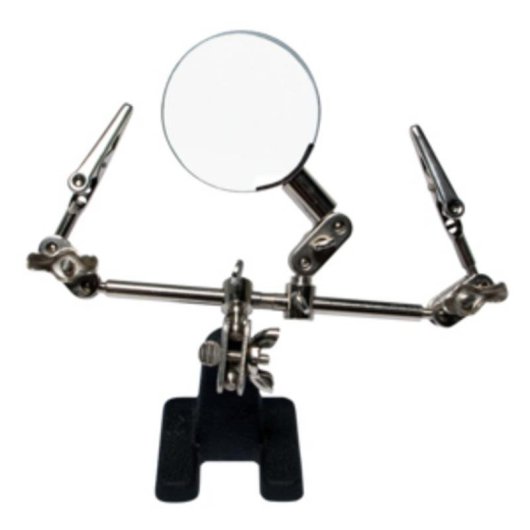 Suporte de soldadura com lupa LogiLink WZ0034 Aço inoxidável