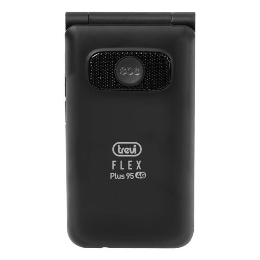 Trevi FLEX PLUS 95 4G 2.8" Klapphandy mit Taschenlampe Schwarz