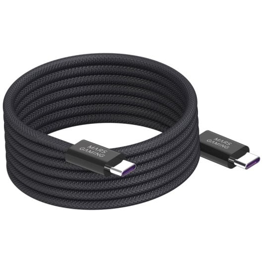 Câble Mars Gaming MCA-100X2 USB-C Magnétique 100W 2m 1m Pack