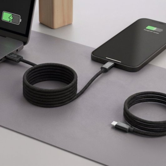 Câble Mars Gaming MCA-100X2 USB-C Magnétique 100W 2m 1m Pack