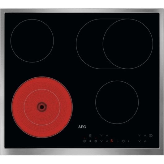 Piano ad Induzione AEG NRN64A06XB 60 cm 4 Zone Tattile Nero