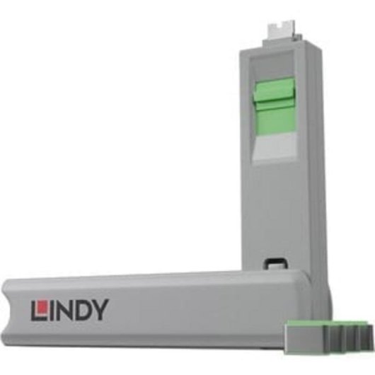 Blocca porte USB-C Lindy con chiave - 5 pezzi