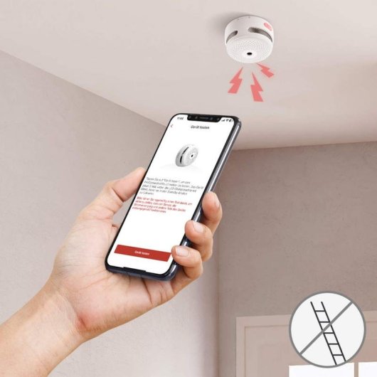 Allarme X-Sense FS121 Bianco Interno Connettività AC Batteria 50 m 100 dB