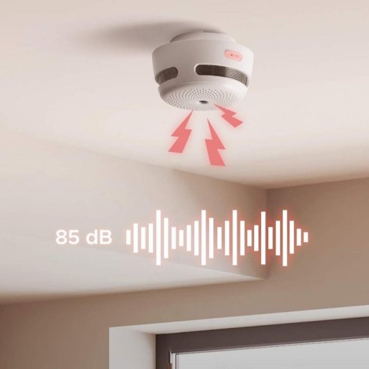 Alarma X-Sense FS31 Interior con sensor de humo y monóxido de carbono