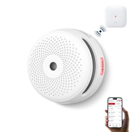 Alarma X-Sense FS31 Interior con sensor de humo y monóxido de carbono