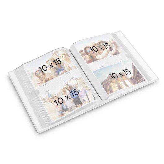 Album fotografico Hama 100 fogli 10x15 cm certificazione FSC